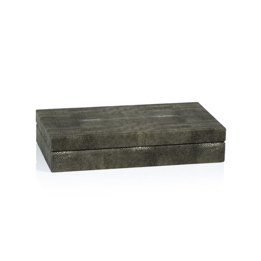 Faux Stingray Leather Storage Box