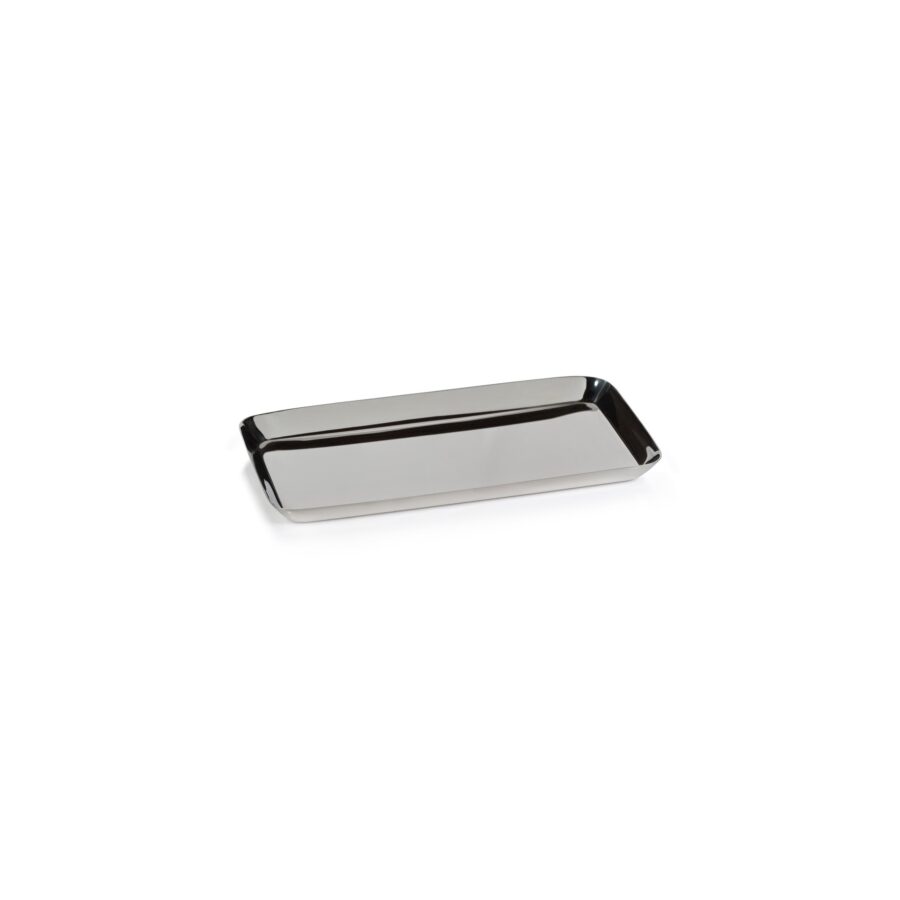 Polished Nickel Rectangular Tray